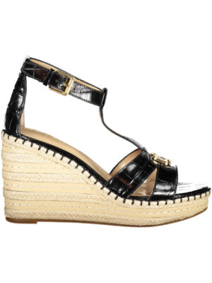 RALPH LAUREN ZAPATO SANDALIA MUJER NEGRO
