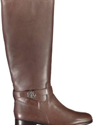 ZAPATOS DE BOTA DE MUJER MARRÓN RALPH LAUREN