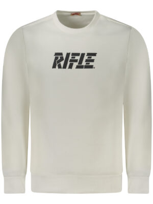 SUDADERA RIFLE SIN CREMALLERA HOMBRE BLANCA