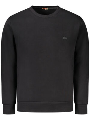 SUDADERA RIFLE SIN CREMALLERA HOMBRE NEGRA