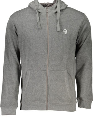 SUDADERA HOMBRE CREMALLERA GRIS SERGIO TACCHINI