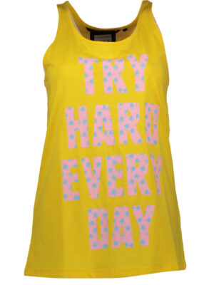 CAMISETA AMERICANA SILVIAN HEACH MUJER AMARILLA