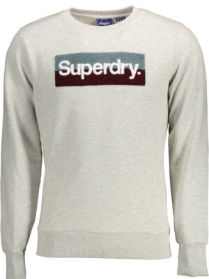 SUDADERA SUPERDRY SIN CREMALLERA HOMBRE GRIS