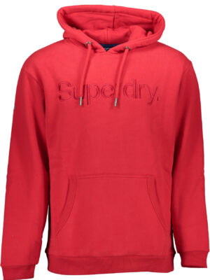 SUDADERA SUPERDRY SIN CREMALLERA HOMBRE ROJO