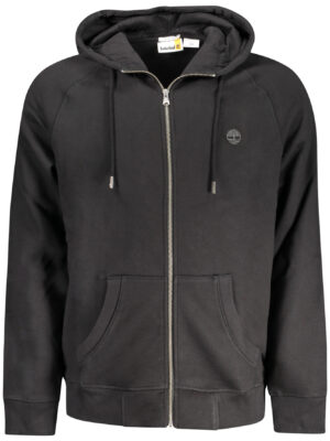 SUDADERA CON CREMALLERA NEGRA TIMBERLAND PARA HOMBRE