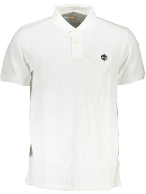 POLO TIMBERLAND HOMBRE BLANCO MANGA CORTA