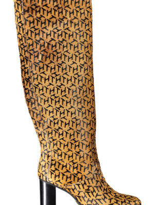 ZAPATOS BOTAS TOMMY HILFIGER BEIGE MUJER