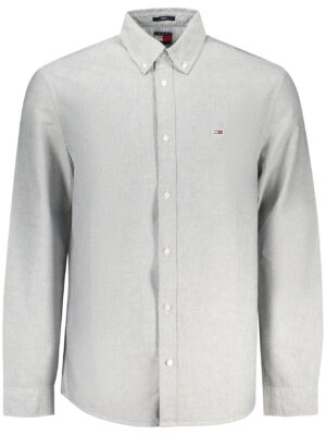 CAMISA DE MANGA LARGA TOMMY HILFIGER GRIS PARA HOMBRE