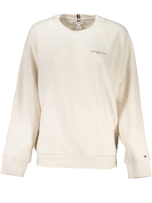 SUDADERA MUJER TOMMY HILFIGER BEIGE