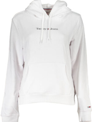 SUDADERA TOMMY HILFIGER MUJER BLANCA SIN CREMALLERA