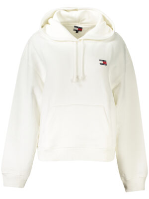 SUDADERA TOMMY HILFIGER SIN CREMALLERA MUJER BLANCA