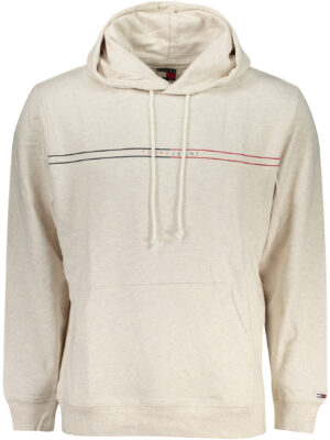 SUDADERA TOMMY HILFIGER SIN CREMALLERA HOMBRE BEIGE
