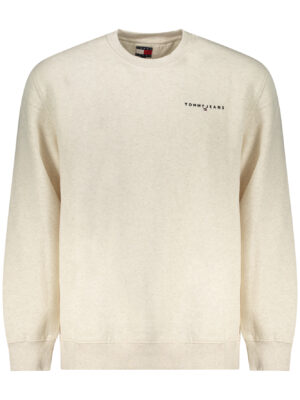 SUDADERA TOMMY HILFIGER SIN CREMALLERA HOMBRE BEIGE