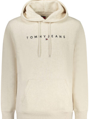 SUDADERA TOMMY HILFIGER SIN CREMALLERA HOMBRE BEIGE