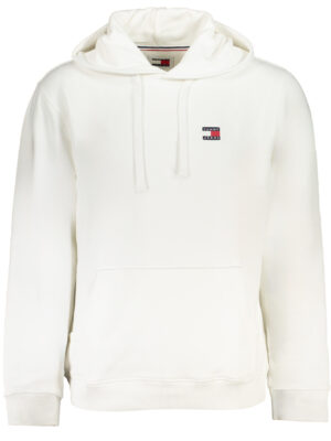SUDADERA SIN CREMALLERA BLANCA PARA HOMBRE TOMMY HILFIGER