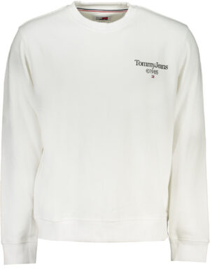 SUDADERA SIN CREMALLERA BLANCA PARA HOMBRE TOMMY HILFIGER
