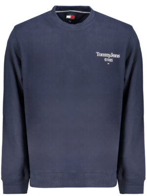 SUDADERA AZUL SIN CREMALLERA TOMMY HILFIGER HOMBRE