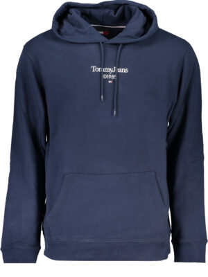 SUDADERA AZUL SIN CREMALLERA TOMMY HILFIGER HOMBRE