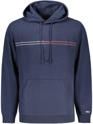 SUDADERA TOMMY HILFIGER CON CREMALLERA PARA HOMBRE AZUL
