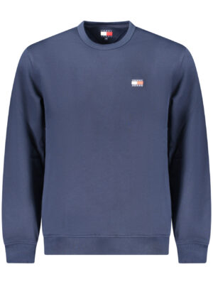SUDADERA AZUL CON CREMALLERA DE TOMMY HILFIGER PARA HOMBRE