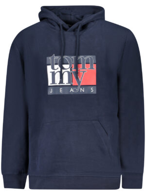 SUDADERA AZUL CON CREMALLERA DE TOMMY HILFIGER PARA HOMBRE