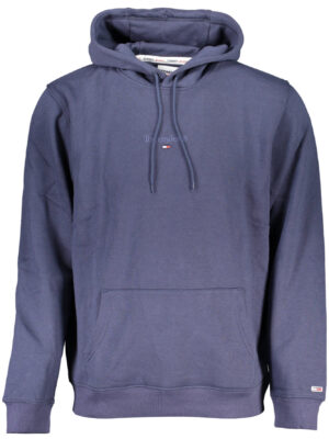 SUDADERA AZUL SIN CREMALLERA TOMMY HILFIGER HOMBRE