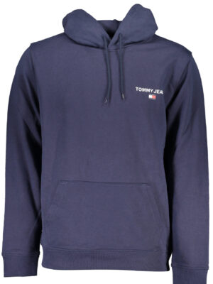 SUDADERA AZUL SIN CREMALLERA TOMMY HILFIGER HOMBRE