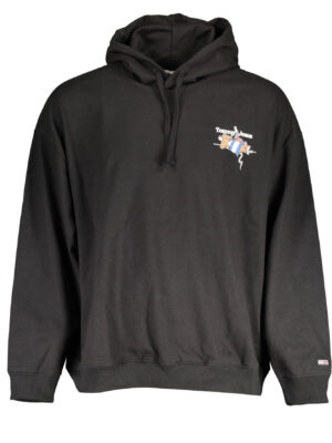 TOMMY HILFIGER SUDADERA SIN CREMALLERA NEGRO HOMBRE