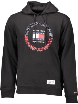 TOMMY HILFIGER SUDADERA SIN CREMALLERA NEGRO HOMBRE