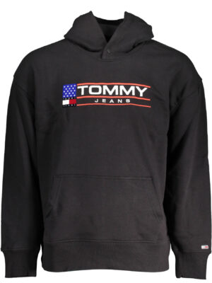 TOMMY HILFIGER SUDADERA SIN CREMALLERA NEGRO HOMBRE