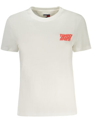 TOMMY HILFIGER CAMISETA DE MANGA CORTA MUJER BEIGE