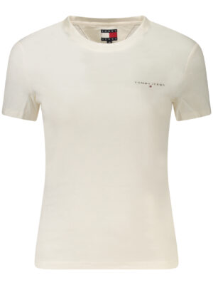 CAMISETA DE MANGA CORTA TOMMY HILFIGER PARA MUJER BLANCA