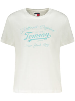 CAMISETA DE MANGA CORTA PARA MUJER TOMMY HILFIGER BLANCA