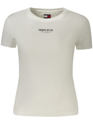 CAMISETA DE MANGA CORTA PARA MUJER TOMMY HILFIGER BLANCA
