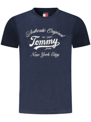 CAMISETA DE MANGA CORTA TOMMY HILFIGER MUJER AZUL