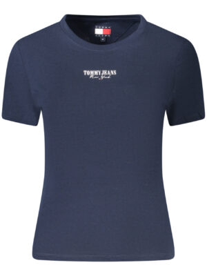 CAMISETA DE MANGA CORTA TOMMY HILFIGER MUJER AZUL