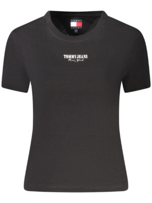 CAMISETA DE MANGA CORTA TOMMY HILFIGER PARA MUJER NEGRA
