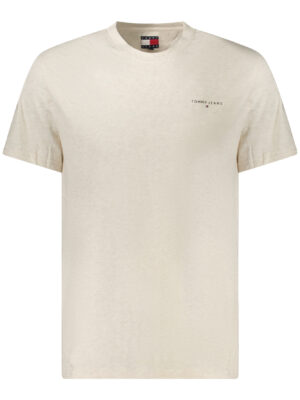 CAMISETA DE MANGA CORTA TOMMY HILFIGER PARA HOMBRE BEIGE