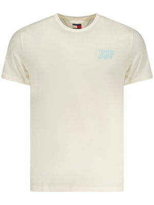 CAMISETA DE MANGA CORTA TOMMY HILFIGER HOMBRE BEIGE