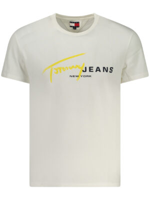 CAMISETA DE MANGA CORTA TOMMY HILFIGER HOMBRE BLANCA