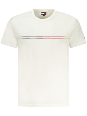 CAMISETA DE MANGA CORTA TOMMY HILFIGER HOMBRE BLANCA