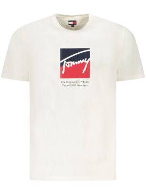CAMISETA DE MANGA CORTA PARA HOMBRE TOMMY HILFIGER BLANCA