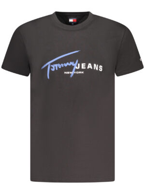 CAMISETA DE MANGA CORTA TOMMY HILFIGER HOMBRE NEGRA
