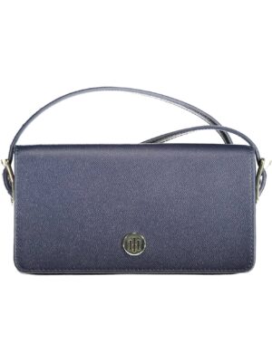 BOLSO DE HOMBRO MUJER AZUL TOMMY HILFIGER