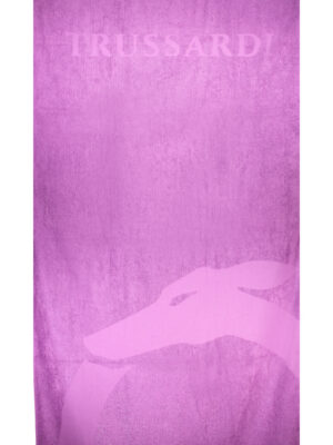 TOALLA DE PLAYA MUJER TRUSSARDI JEANS MORADO