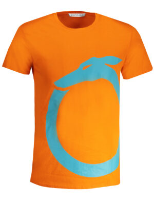 CAMISETA MANGA CORTA HOMBRE TRUSSARDI NARANJA