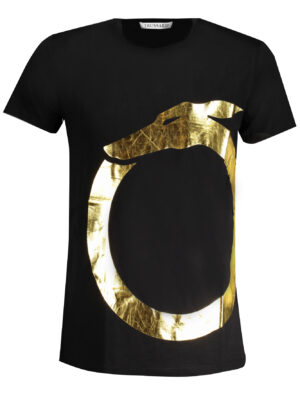 CAMISETA MANGA CORTA HOMBRE TRUSSARDI NEGRO