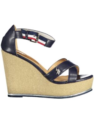 US POLO ASSN. ZAPATO SANDALIA MUJER AZUL