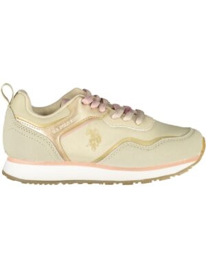 Asociación de polo estadounidense. CALZADO DEPORTIVO INFANTIL BEIGE