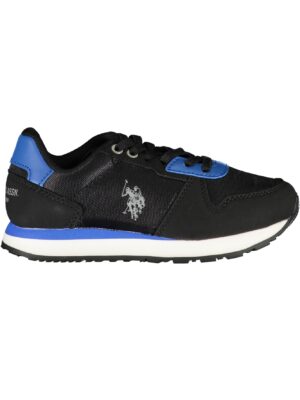 Asociación de polo estadounidense. ZAPATOS DEPORTIVOS NIÑOS NEGROS